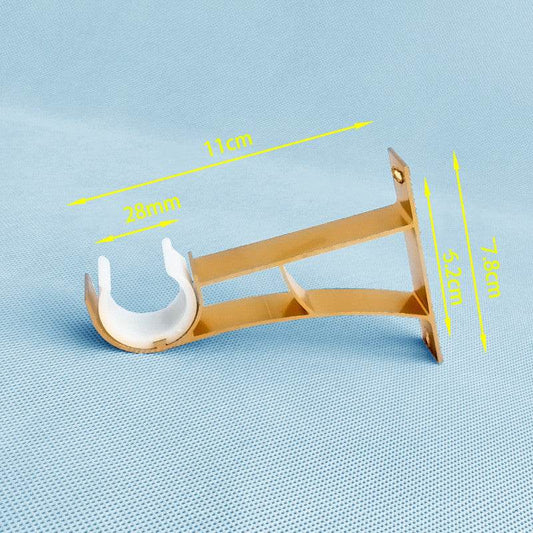 Single Side Roman Rod Seat Curtain Bracket Aluminum Alloy - Mubimart