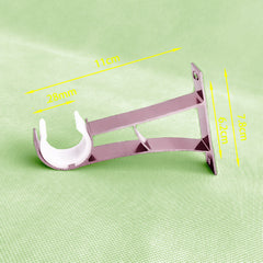 Single Side Roman Rod Seat Curtain Bracket Aluminum Alloy - Mubimart -  