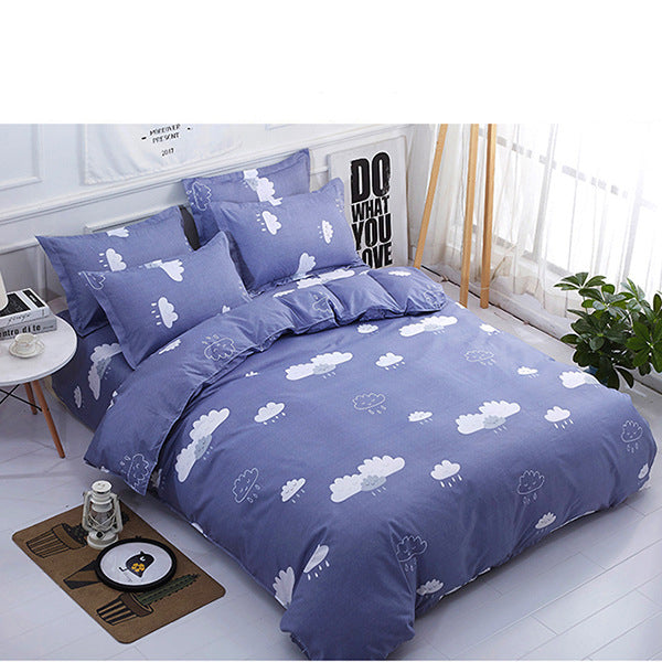 Single bed sheet duvet cover - Mubimart -  