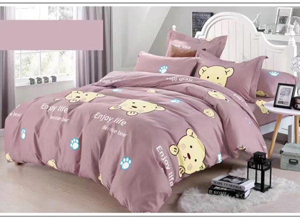 Single bed sheet duvet cover - Mubimart -  