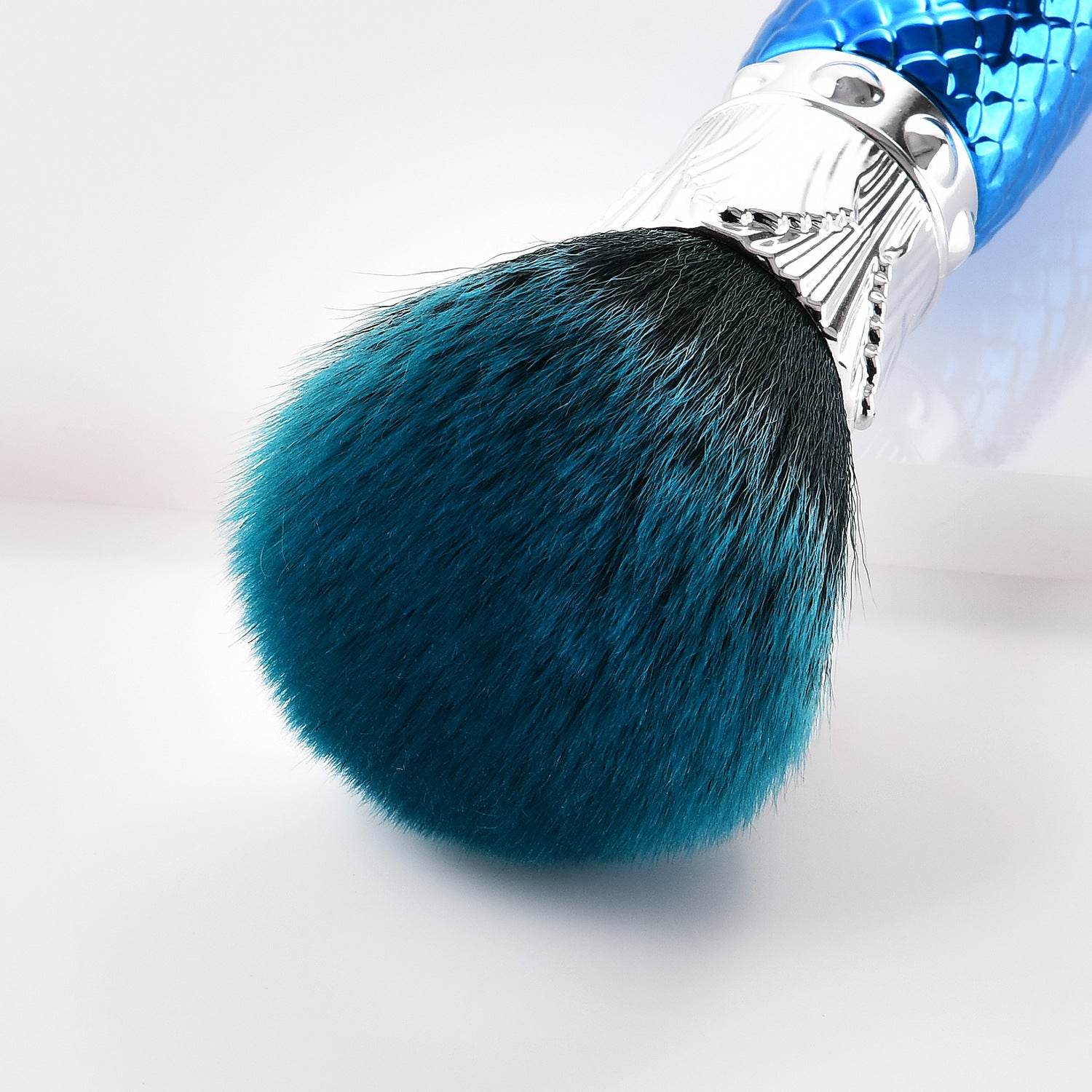 Single makeup brush makeup tool blue - Mubimart