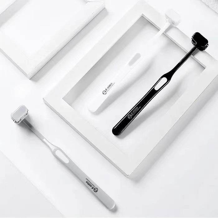 Six-sided Upgraded Manual Toothbrush - Mubimart