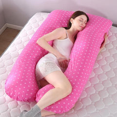 Sleeping Support Pillow For Pregnant Women Body Cute Print U - Mubimart -  