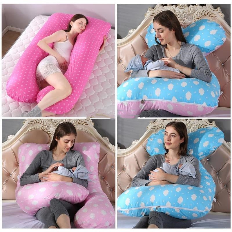 Sleeping Support Pillow For Pregnant Women Body Cute Print U - Mubimart -  