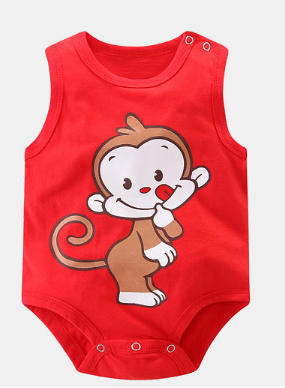 Sleeveless Baby rompers clothes newborn baby clothes - Mubimart -  