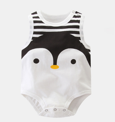 Sleeveless Baby rompers clothes newborn baby clothes - Mubimart -  