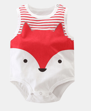 Sleeveless Baby rompers clothes newborn baby clothes - Mubimart