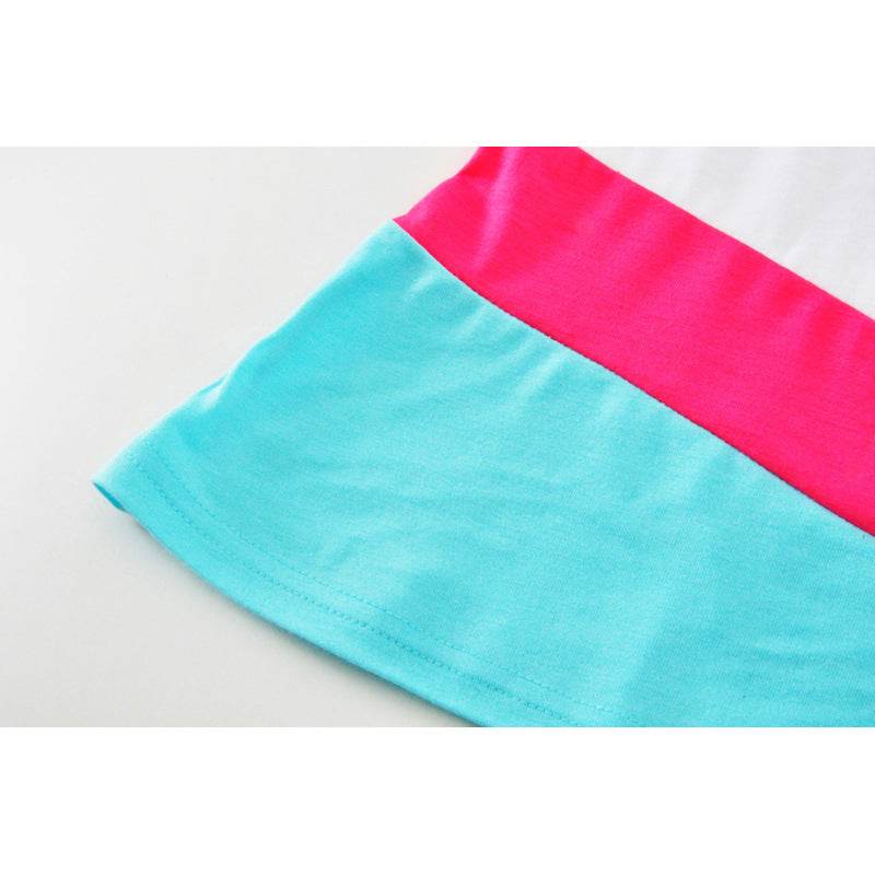 Sleeveless sling stitching - Mubimart