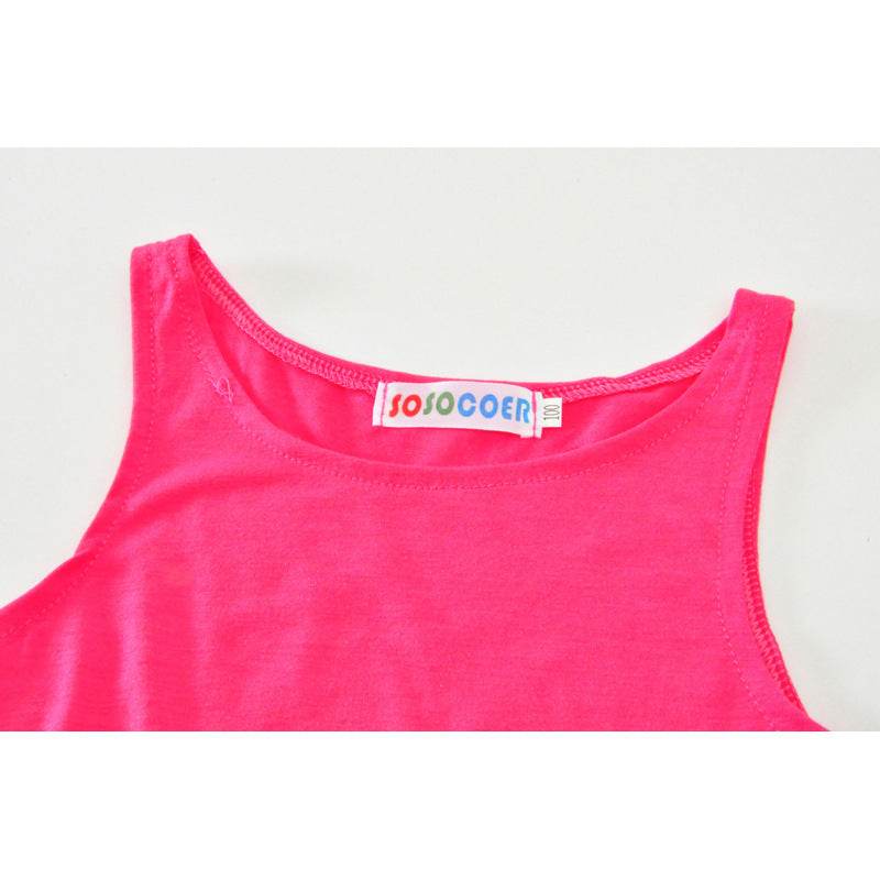 Sleeveless sling stitching - Mubimart