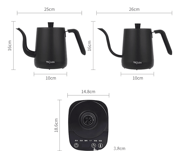 Slender Mouth Electric Kettle Electric Kettle Office - Mubimart