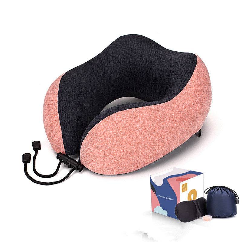 Slow Rebound Memory Foam Pillow Travel U-Shaped Pillow - Mubimart