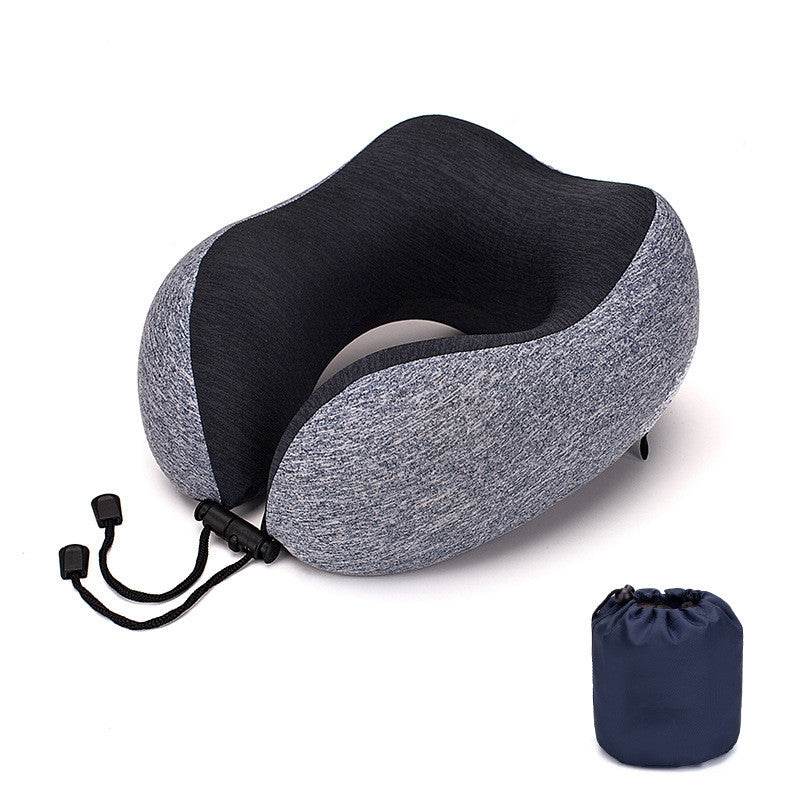 Slow Rebound Memory Foam Pillow Travel U-Shaped Pillow - Mubimart
