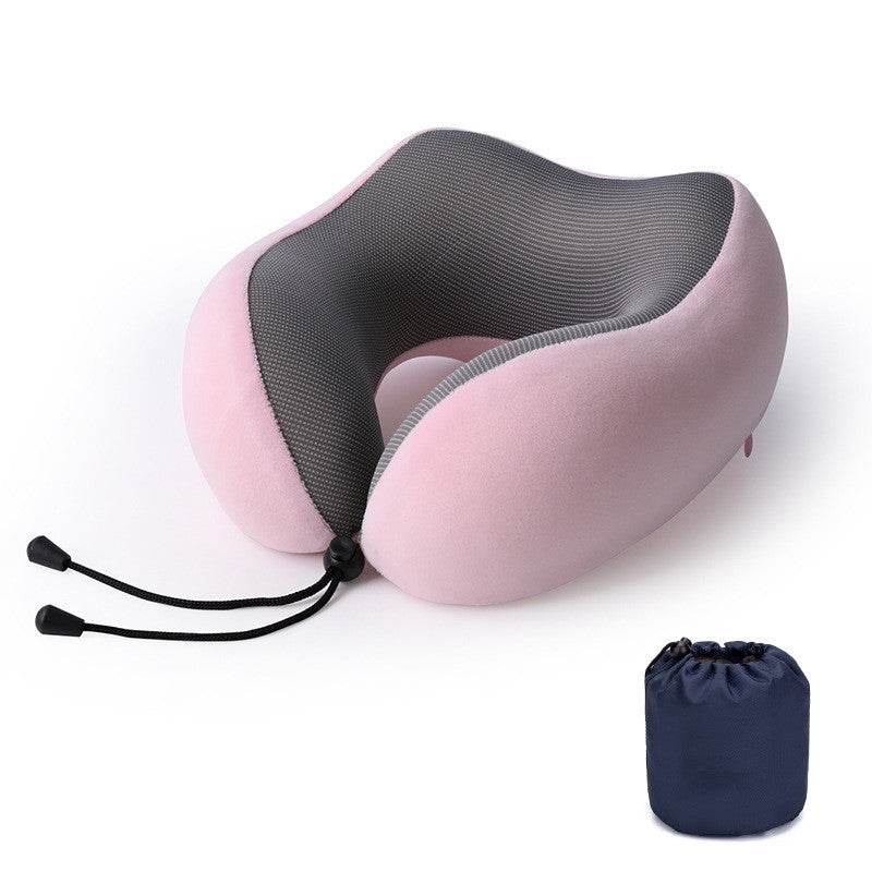 Slow Rebound Memory Foam Pillow Travel U-Shaped Pillow - Mubimart
