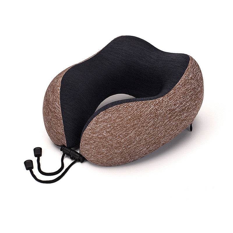 Slow Rebound Memory Foam Pillow Travel U-Shaped Pillow - Mubimart