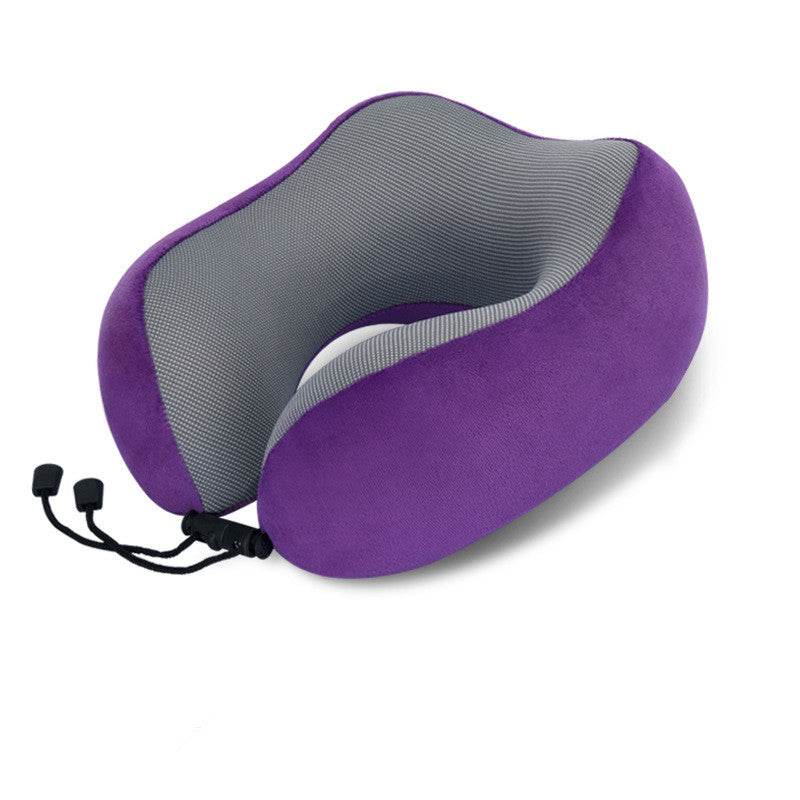 Slow Rebound Memory Foam Pillow Travel U-Shaped Pillow - Mubimart