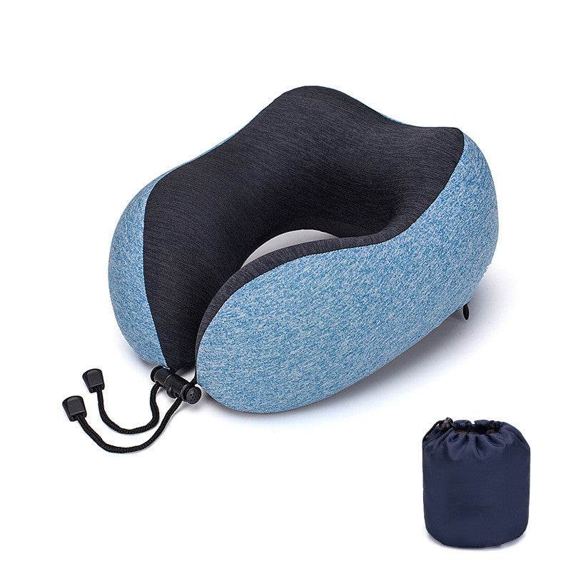 Slow Rebound Memory Foam Pillow Travel U-Shaped Pillow - Mubimart
