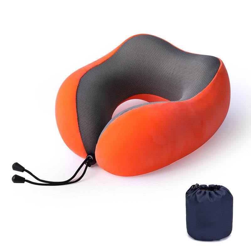Slow Rebound Memory Foam Pillow Travel U-Shaped Pillow - Mubimart