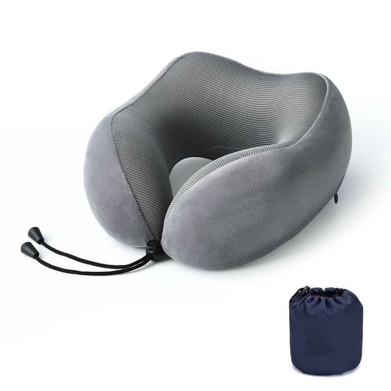 Slow Rebound Memory Foam Pillow Travel U-Shaped Pillow - Mubimart