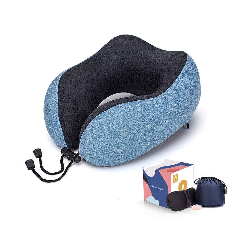Slow Rebound Memory Foam Pillow Travel U-Shaped Pillow - Mubimart