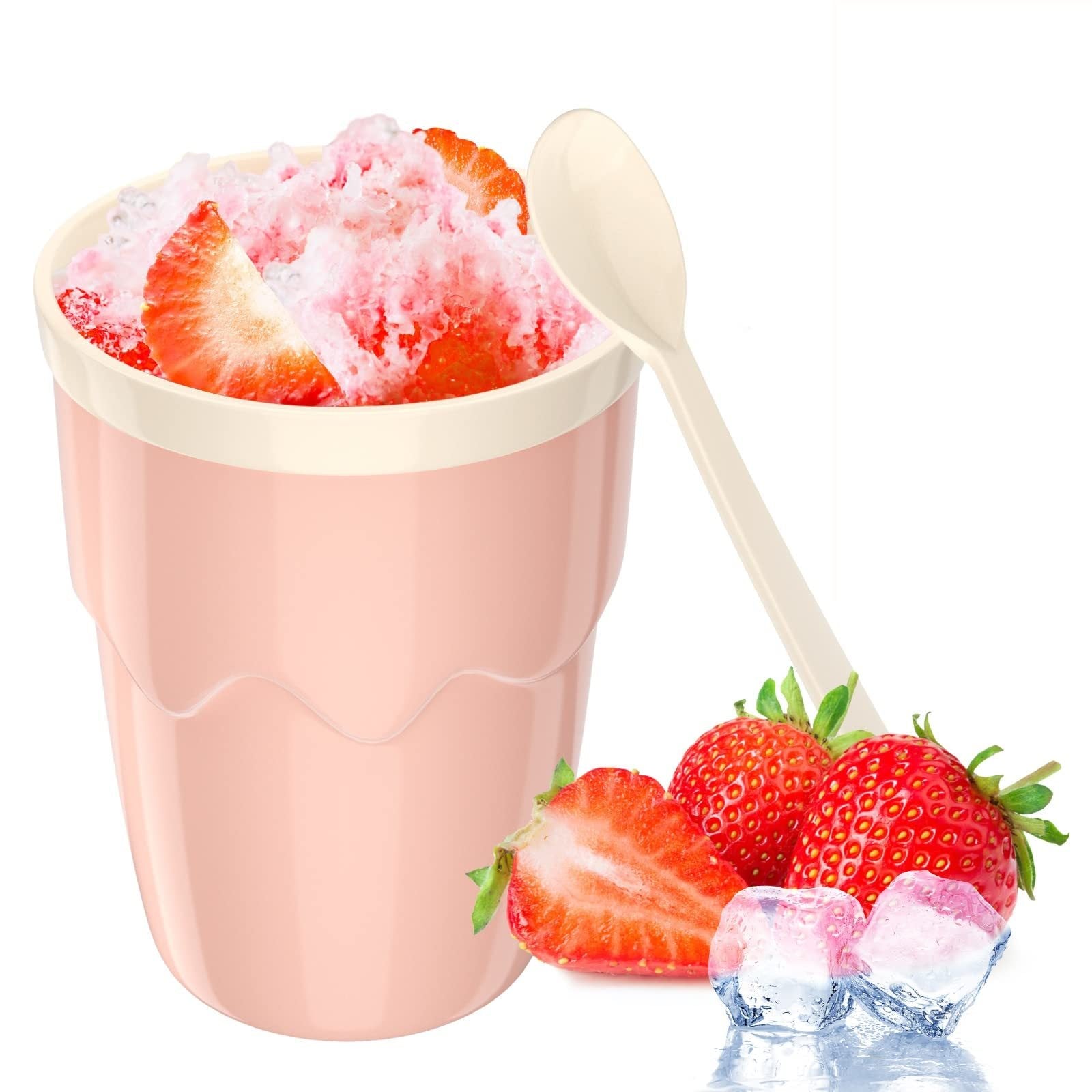 Slushy Cup Ice Cream Summer Popsicle Maker Children Selfmade Milk Shake Maker Cooling Cup Product Household - Mubimart -  