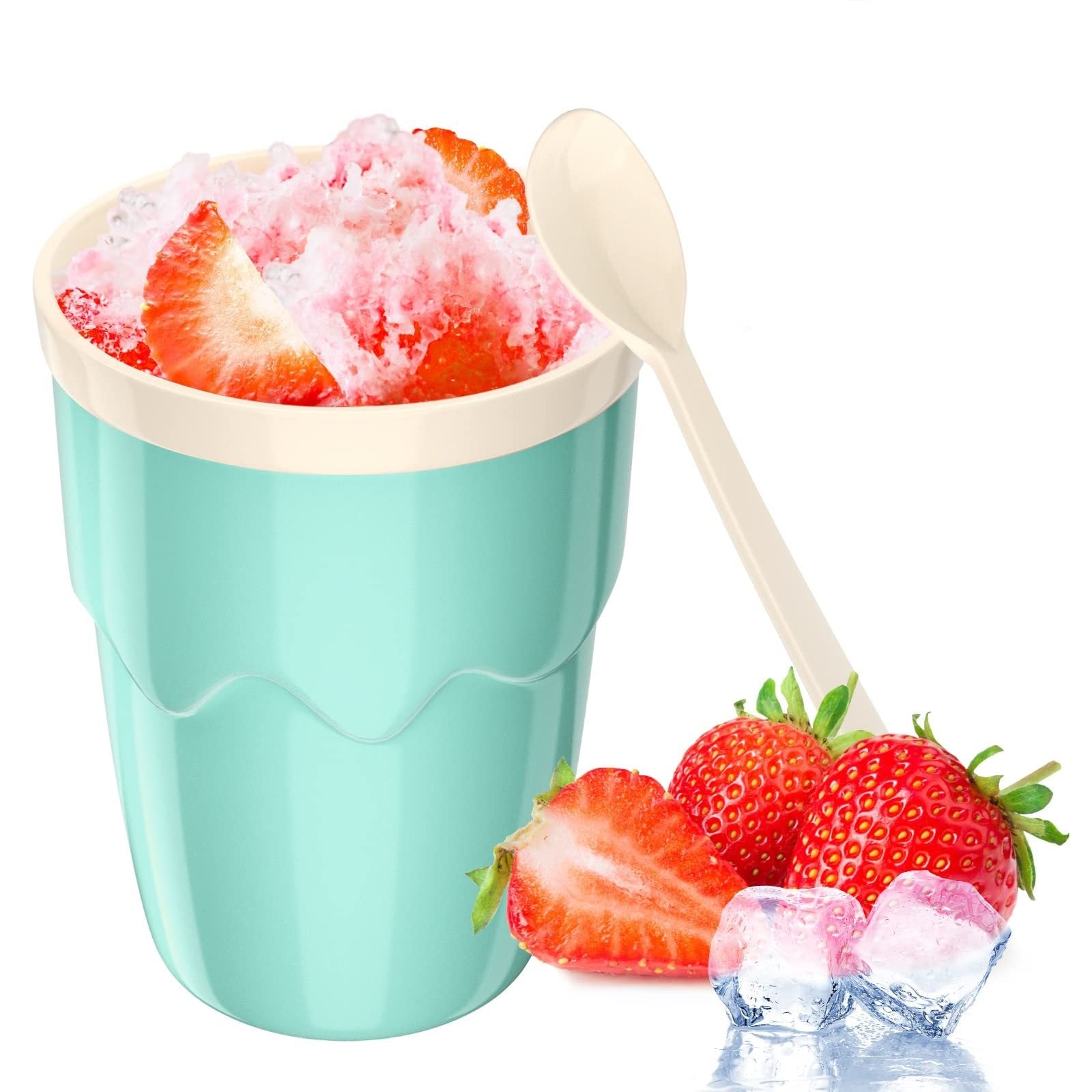 Slushy Cup Ice Cream Summer Popsicle Maker Children Selfmade Milk Shake Maker Cooling Cup Product Household - Mubimart -  