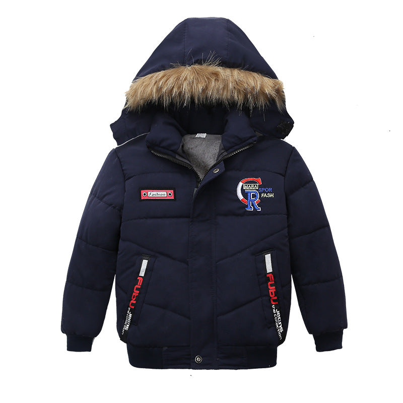 Small And Medium-Sized Boys Cotton-Padded Jackets - Mubimart -  