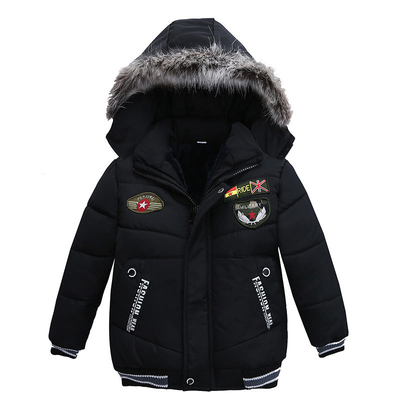 Small And Medium-Sized Boys Cotton-Padded Jackets - Mubimart -  