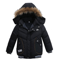 Small And Medium-Sized Boys Cotton-Padded Jackets - Mubimart -  