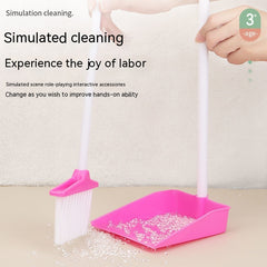 Small Broom Children's Dustpan Set Mini Broom Baby - Mubimart -  