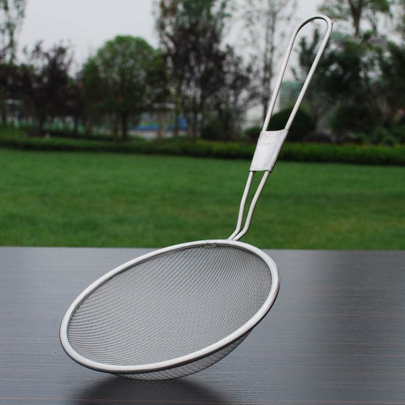 Small Colander Household Stainless Steel Filter Screen - Mubimart