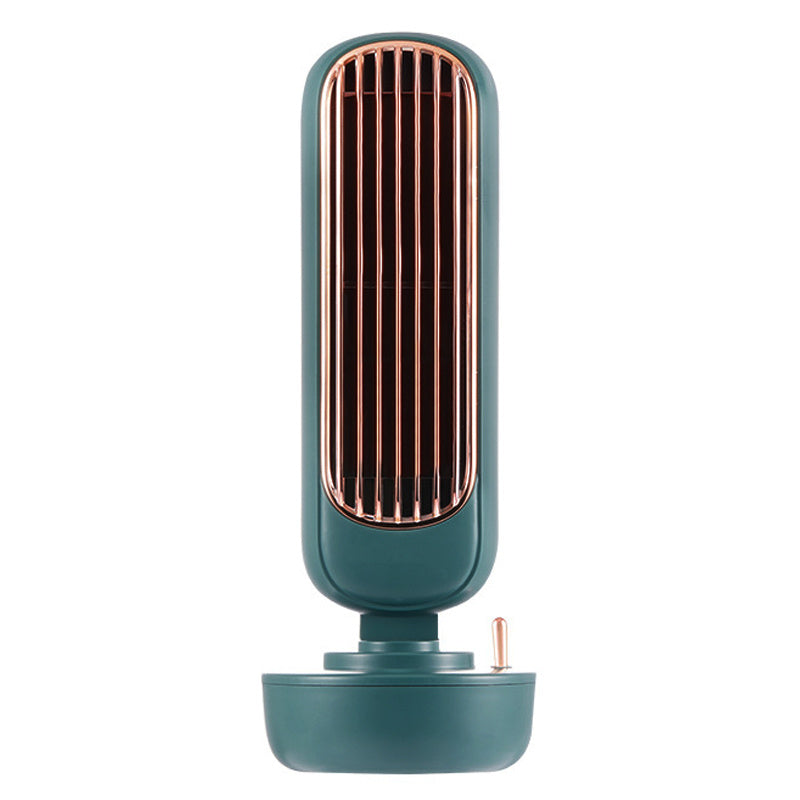 Small Fan Desktop Spray Electric Fan Humidifier - Mubimart -  