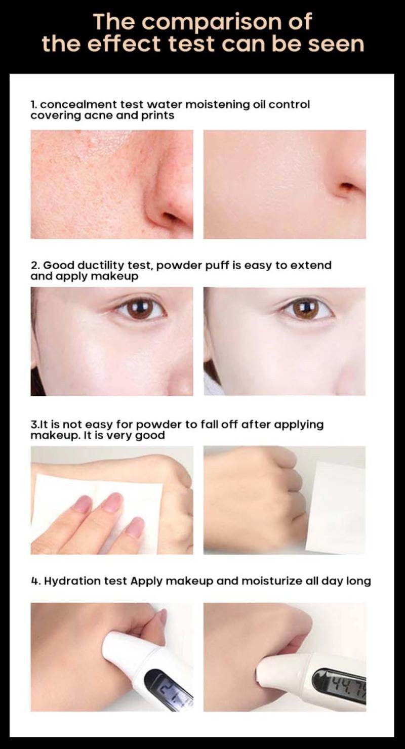 Small Mushroom Head Cushion BB Cream Concealer Isolation Liquid Foundation - Mubimart