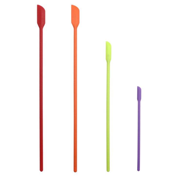 Small Tip Spatula Silicone Extension Cosmetic Bottle Spatula - Mubimart