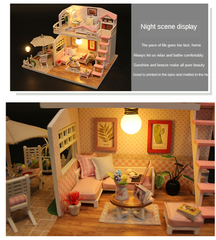 Small house glass toy house - Mubimart -  