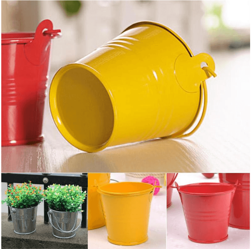 Small iron bucket - Mubimart