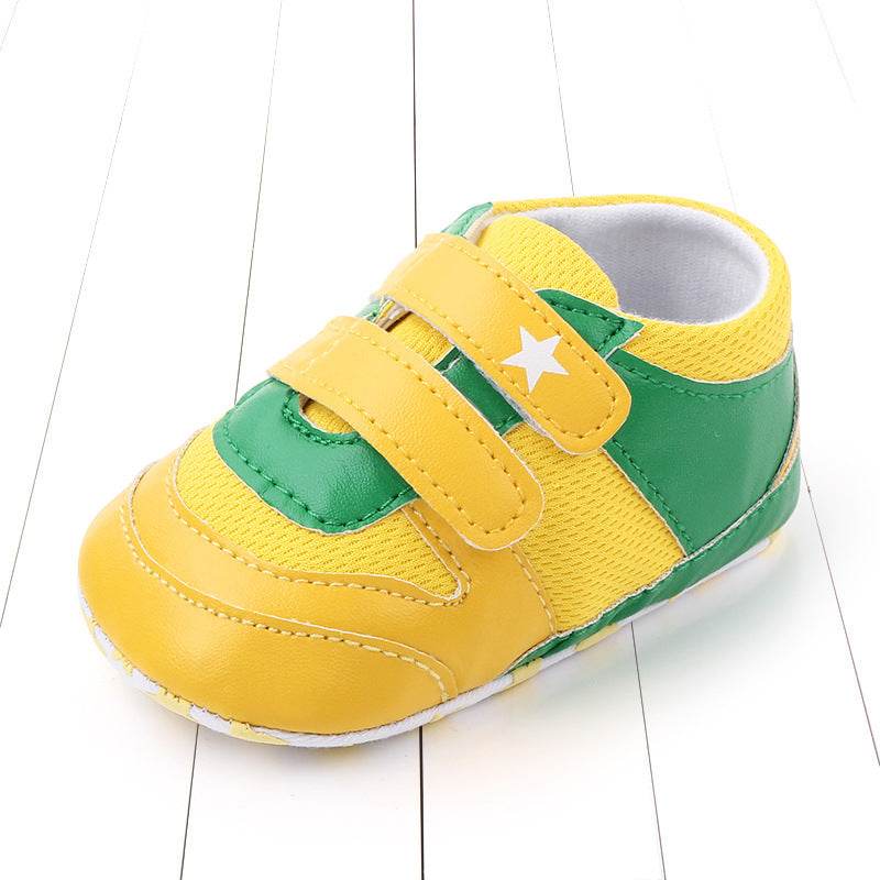 Small sneakers, baby shoes, soft-soled toddler shoes, baby shoes, mesh shoes 2457 - Mubimart