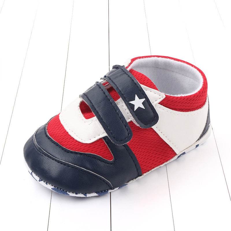 Small sneakers, baby shoes, soft-soled toddler shoes, baby shoes, mesh shoes 2457 - Mubimart