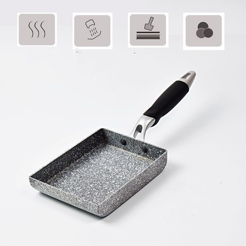 Small square pan fried egg roll pan - Mubimart -  