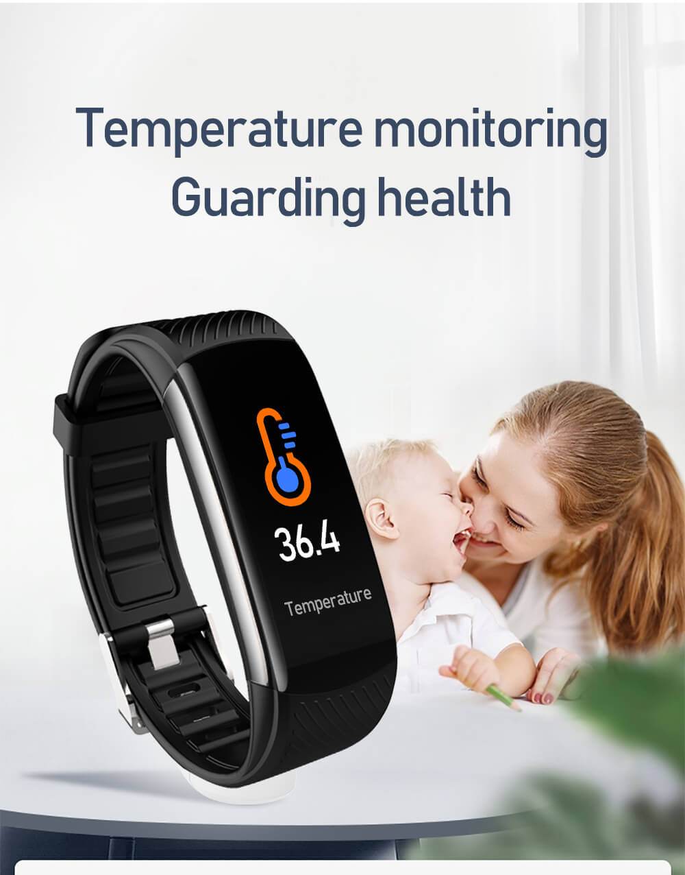 Smart Bluetooth electronic watch - Mubimart