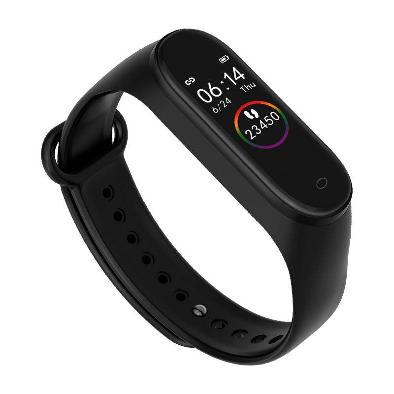 Smart Bracelet Fitness Tracker Waterproof Heart Rate Blood Pressure Fitness Bracelet Smart Watch - Mubimart
