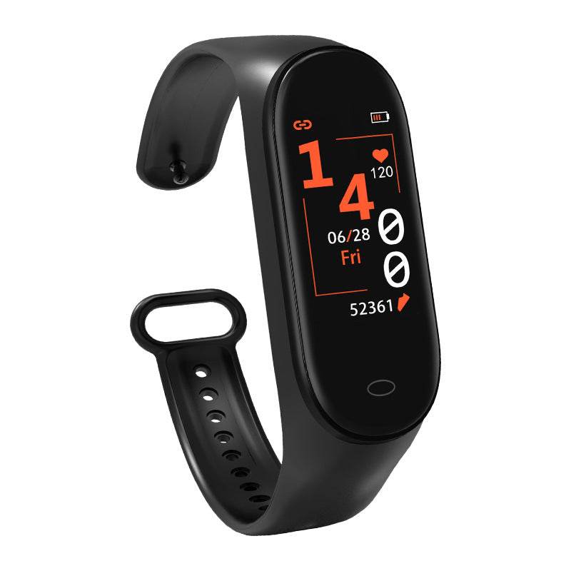 Smart Bracelet Fitness Tracker Waterproof Heart Rate Blood Pressure Fitness Bracelet Smart Watch - Mubimart