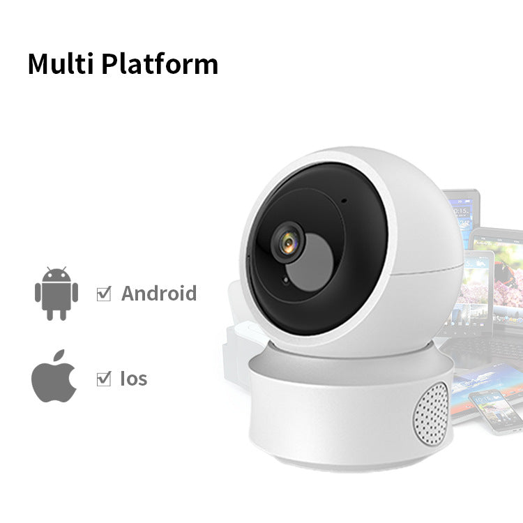 Smart Dual-light Wireless Wifi Home Indoor HD 360-degree Surveillance Camera Voice Intercom Panorama Camera - Mubimart -  