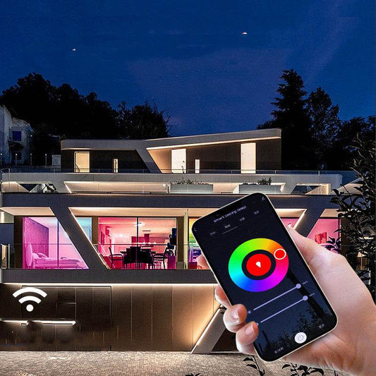Smart Graffiti APP Bluetooth Voice Ceiling Light - Mubimart