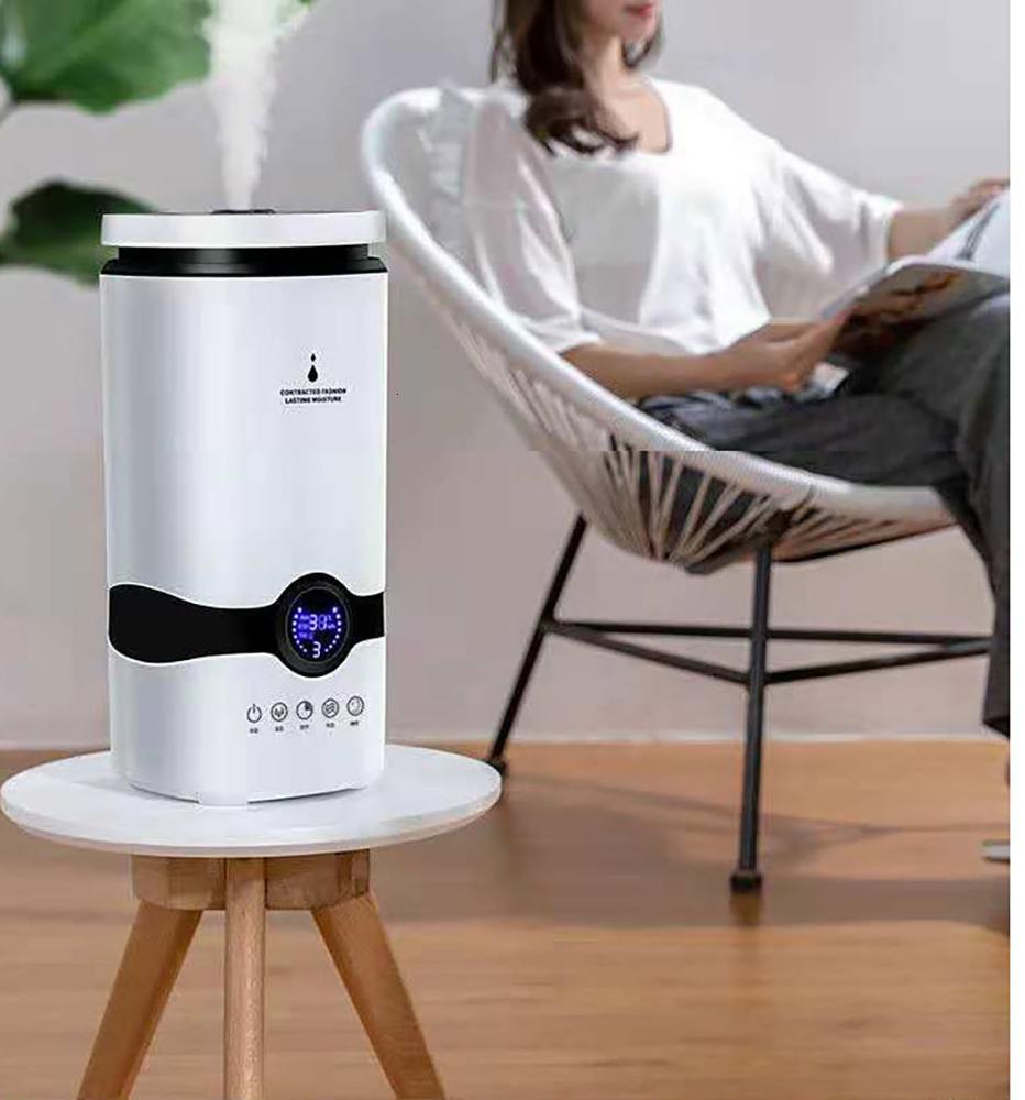 Smart Humidifier Household Mute Bedroom Sprayer Humidifying Large Mist Air Purifier - Mubimart -  