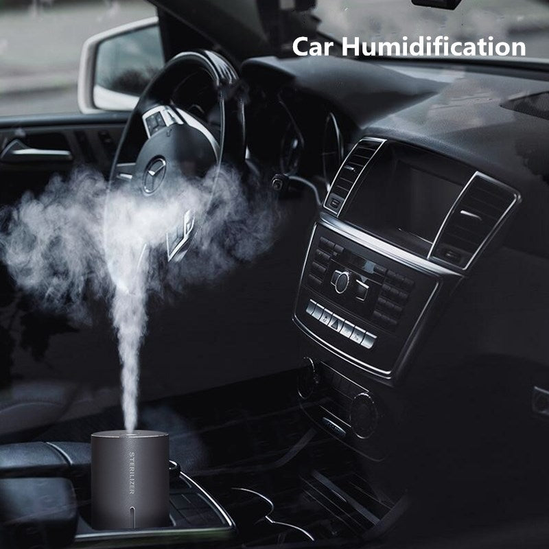 Smart Induction Spray Air Humidifier Portable 1200mah Battery Car Mist Maker Aroma Diffuser USB Ultrasonic Humidifier For Home - Mubimart -  