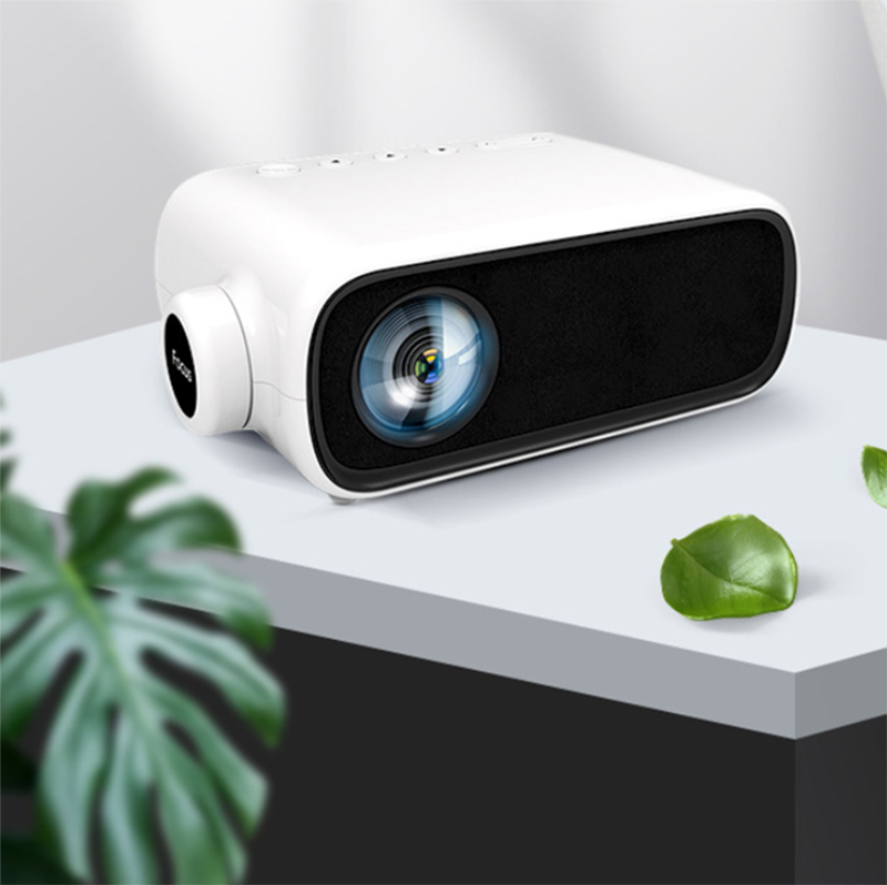 Smart Mini Portable LED Projector Multimedia Home Beamer - Mubimart - Projector 