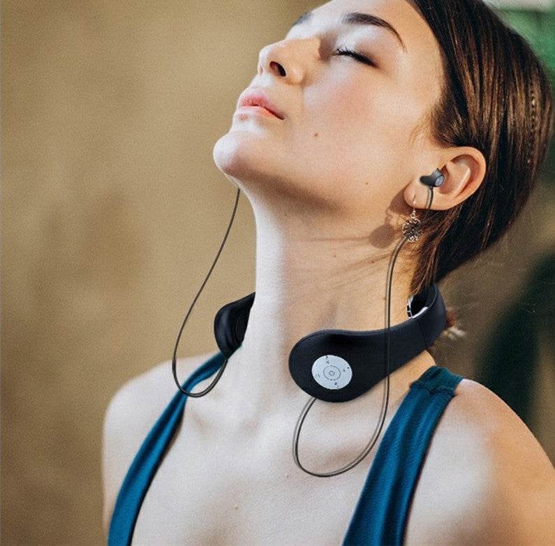 Smart Neckband Bluetooth Headset Massager - Mubimart
