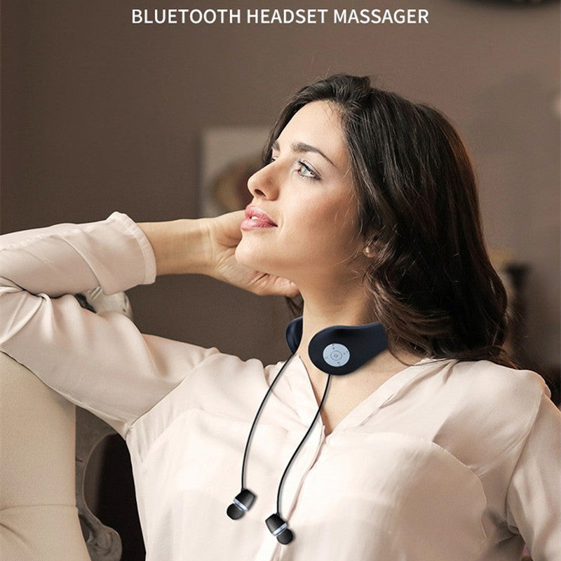 Smart Neckband Bluetooth Headset Massager - Mubimart - Bluetooth Neckband 