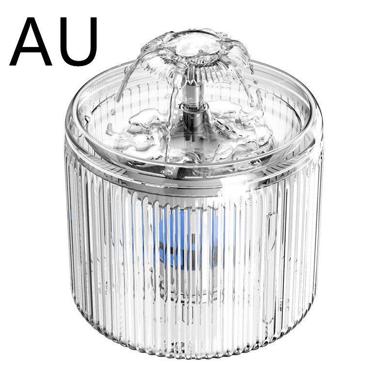 Smart Pet Feeder Silent Sensor Cat Water Dispenser - Mubimart