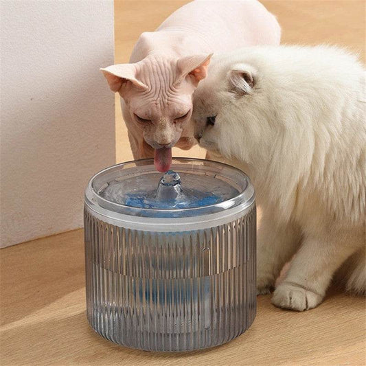 Smart Pet Feeder Silent Sensor Cat Water Dispenser - Mubimart